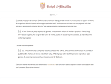 Tablet Screenshot of hoteldaltavilla.it